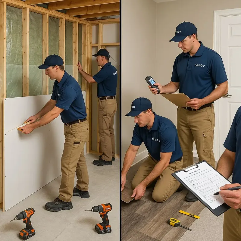 Repairs and Reconstruction process in Allamakee County, IA
